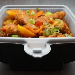 100 Pack Dalat Heating Lunch Box Container 26cm A - V274-HA-SR-1X5