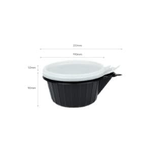 20 Pack Dalat Heating Lunch Box Container 23cm Round - V274-HA-SR-DT1100