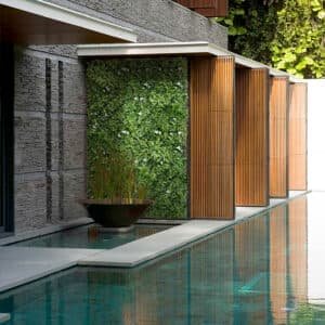 YES4HOMES 5 SQM Artificial Plant Wall Grass Panels Vertical Garden Tile Fence 1X1M Green - V278-5-X-CCGF039-GREENPLANT