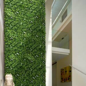 YES4HOMES 5 SQM Artificial Plant Wall Grass Panels Vertical Garden Tile Fence 1X1M Green - V278-5-X-CCGF039-GREENPLANT