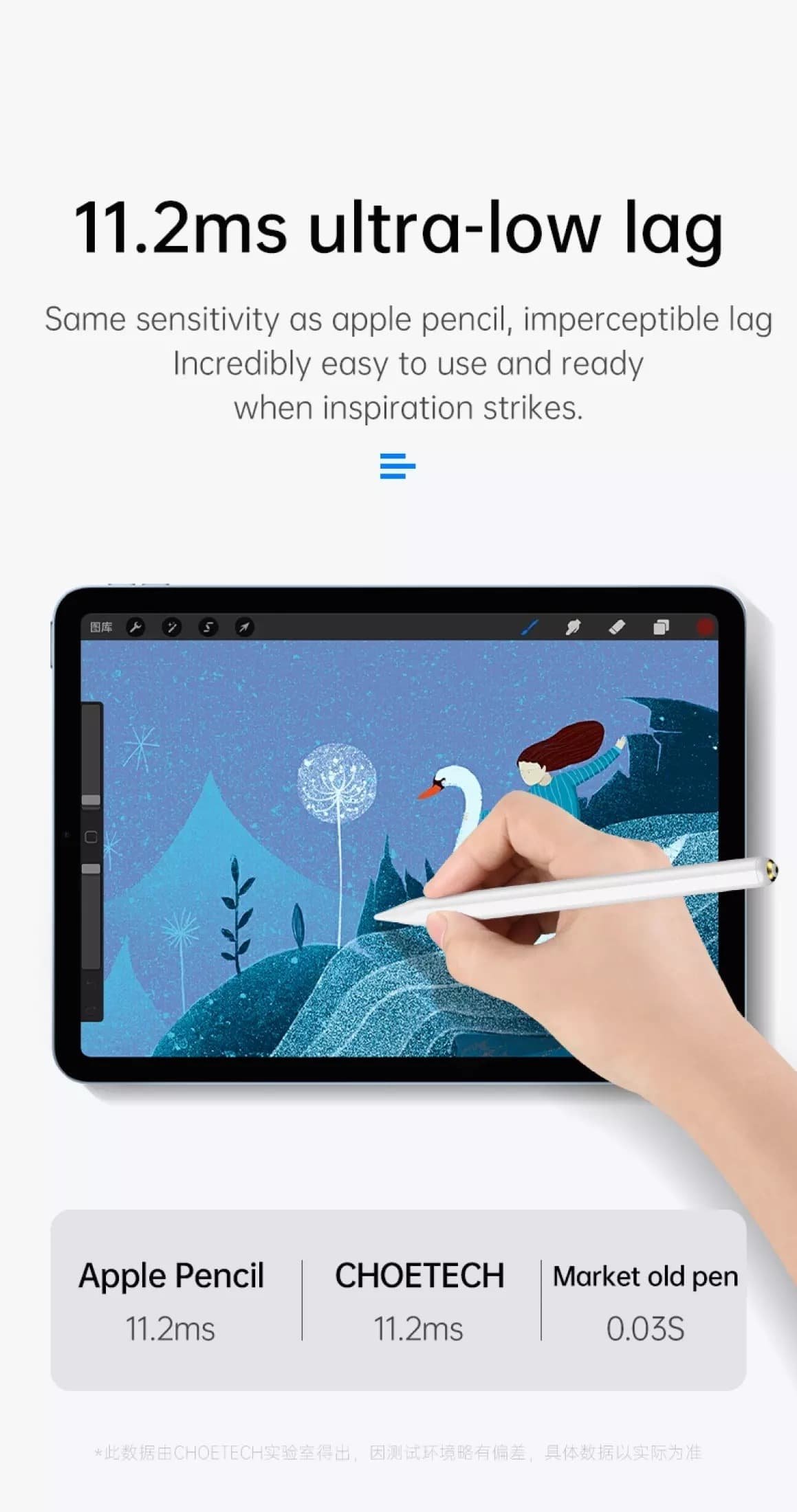 CHOETECH HG04 Automatic Capacitive Stylus Pen for iPad - V28-ELECHOHG04 CHOETECH HG04 Automatic Capacitive Stylus Pen for iPad - Image 8