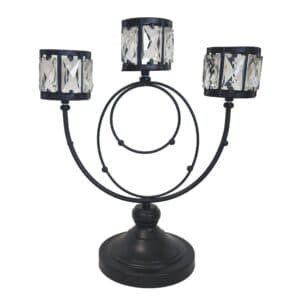 V292 HD CAND HOLDER TRIO BLACK 198008 00