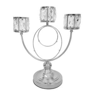 V292 HD CAND HOLDER TRIO SILVER 198007 00