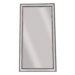 Black Beaded Framed Mirror - X Large 190cm x 100cm