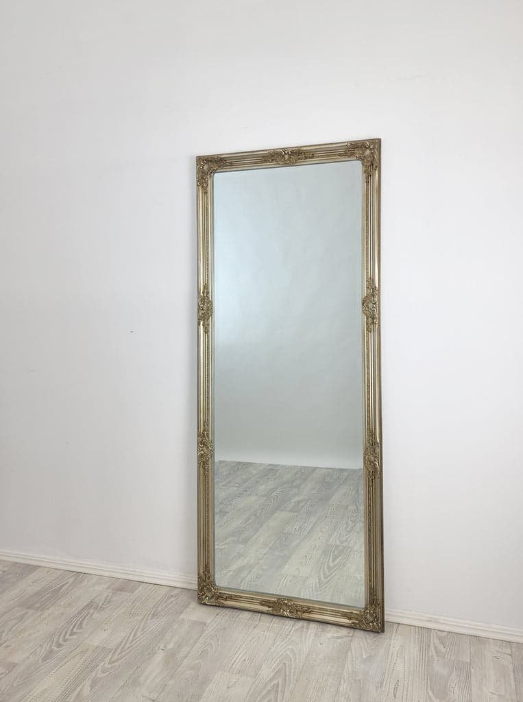 French Provincial Ornate Mirror - Champagne - Medium 70cm x 170cm - V292-MIRR-FRN007 French Provincial Ornate Mirror - Champagne - Medium 70cm x 170cm - Image 3