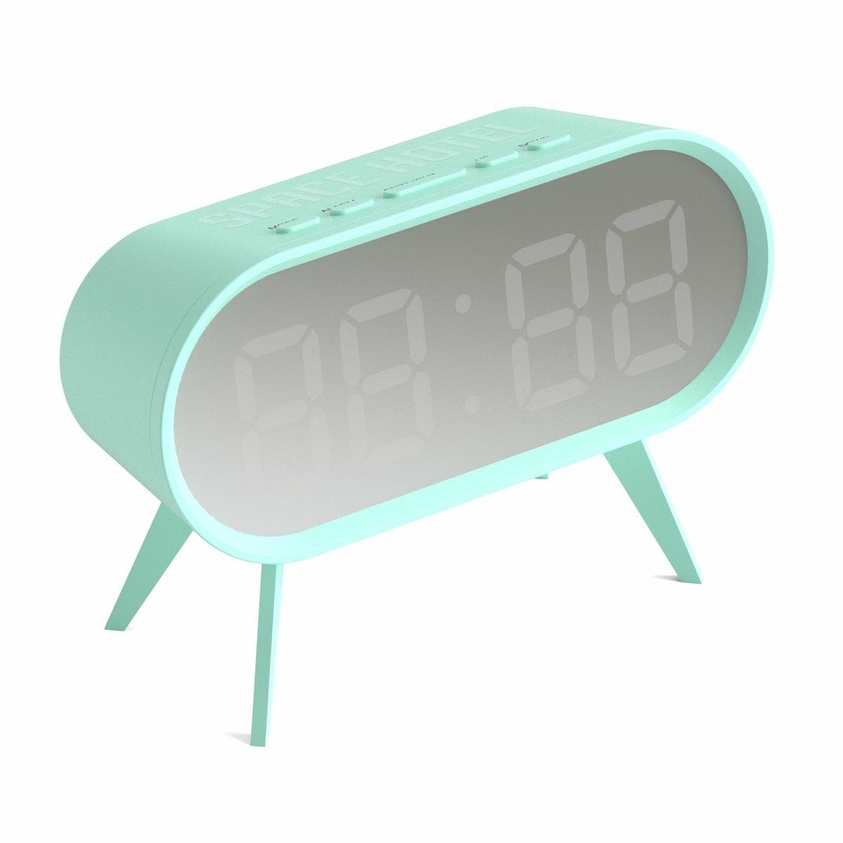 Newgate Space Hotel Cyborg Led Alarm Clock Blue - V398-NGSH-CYBO-S1-BL Newgate Space Hotel Cyborg Led Alarm Clock Blue - Image 6