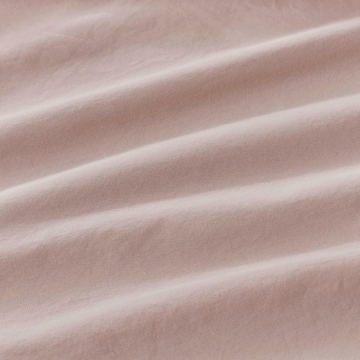 100% Vintage Washed Cotton Fitted Sheet Combo Set – 100% Natural Cotton, Ultra Soft & Breathable – Includes Fitted Sheet & Pillowcases – Machine Washable (Pink, Single) - V439-AFSETWASHP V439 AFSETWASHP 202507150925 04