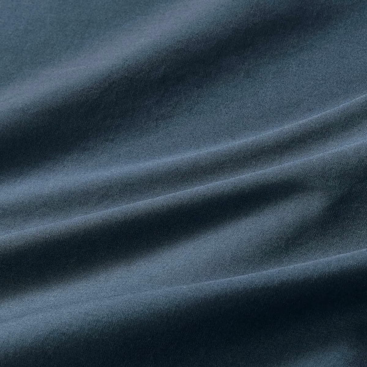 100% Cotton Vintage Washed Bed Quilt Cover Set - Dark Indigo - Single - V439-AQSWASHID V439 AQSWASHID 191205 01