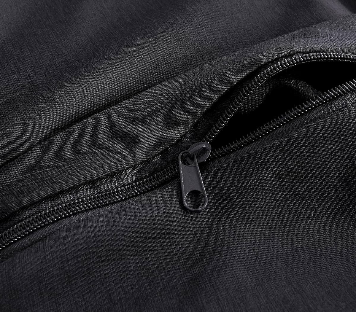 Bamboo Microfibre Quilt Cover Set - Charcoal - Queen - V439-CQSBAMPOLYCHAR V439 CQSBAMPOLYCHAR 210938 02