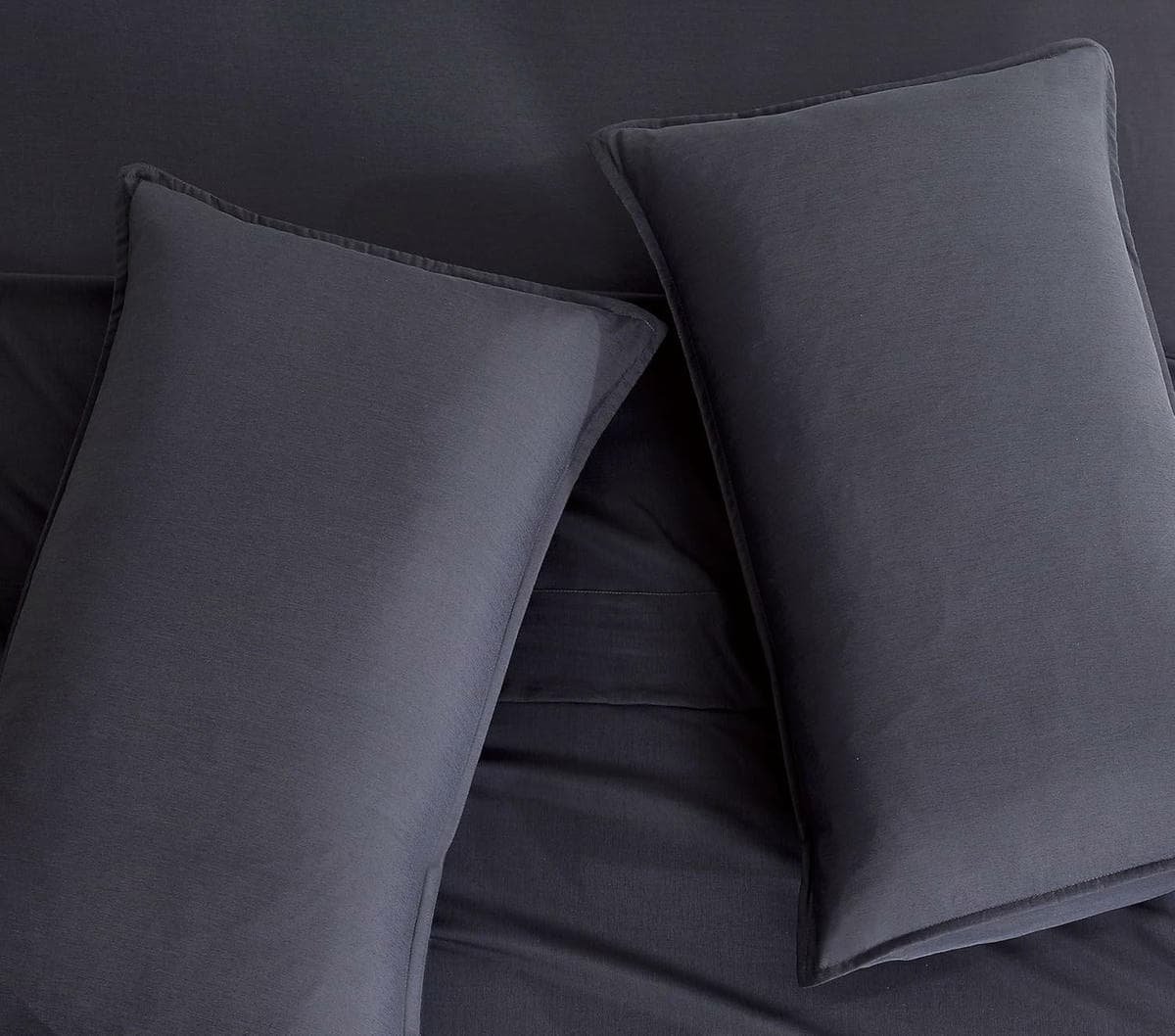 Bamboo Microfibre Quilt Cover Set - Charcoal - Queen - V439-CQSBAMPOLYCHAR V439 CQSBAMPOLYCHAR 210938 03