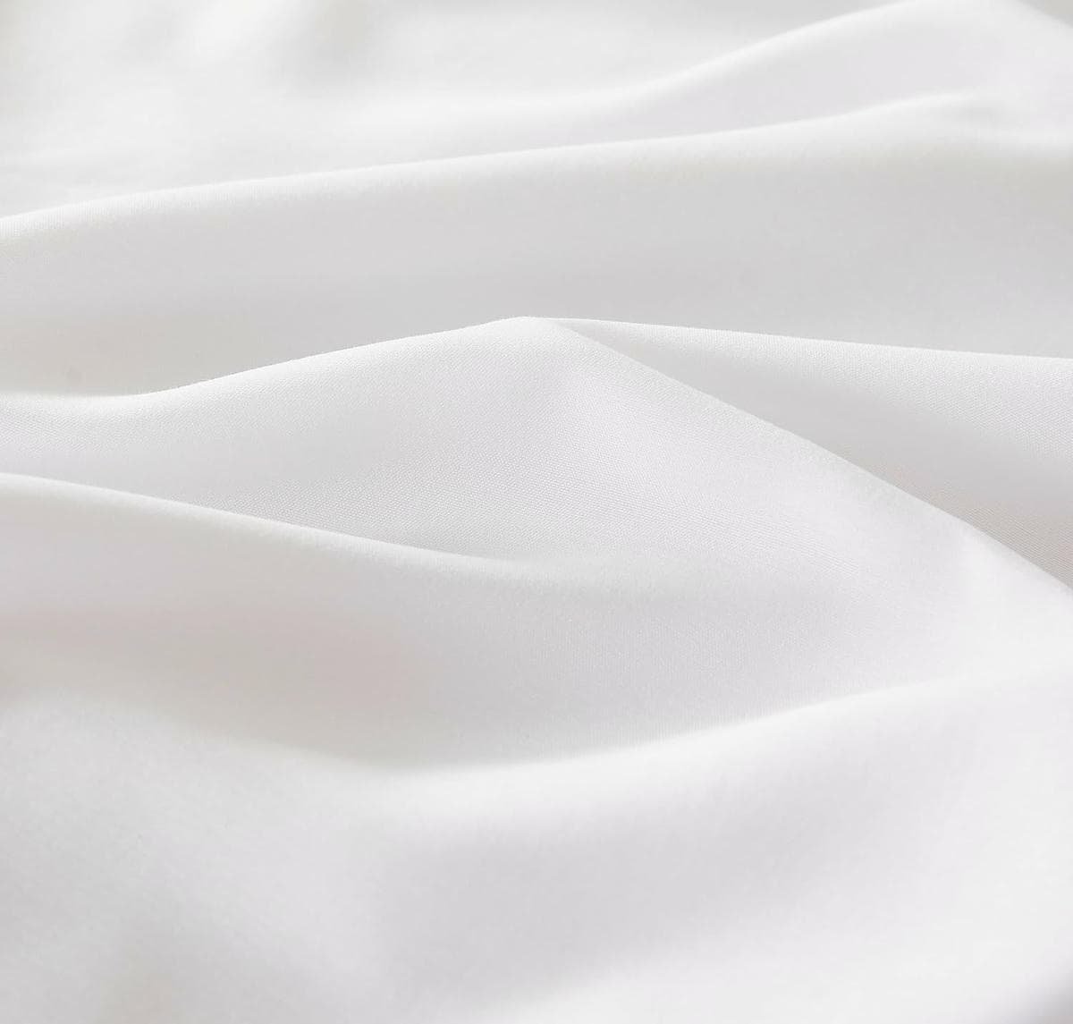 Bamboo Microfibre Sheet Set - White - Queen - V439-CSSTBAMPOLYWHITE V439 CSSTBAMPOLYWHITE 210897 07