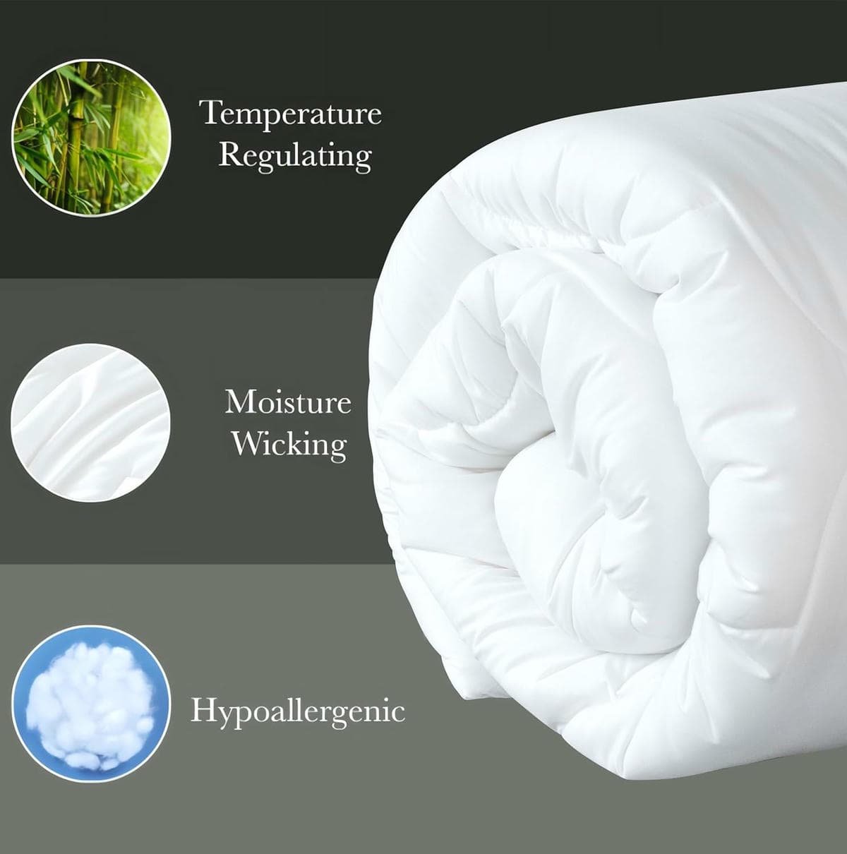 100% Premium Bamboo Microfiber Quilt - King Size - V439-DQUBAMP1 V439 DQUBAMP1 191307 07