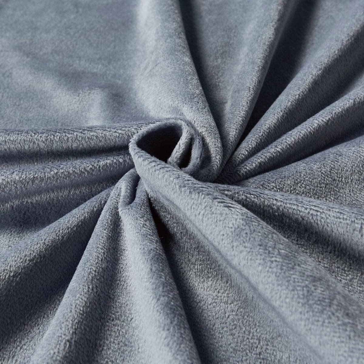 Super Soft Textured Corduroy Velvet European Pillowcase - Steel - V439-EPCSTEELV V439 EPCSTEELV 191028 01