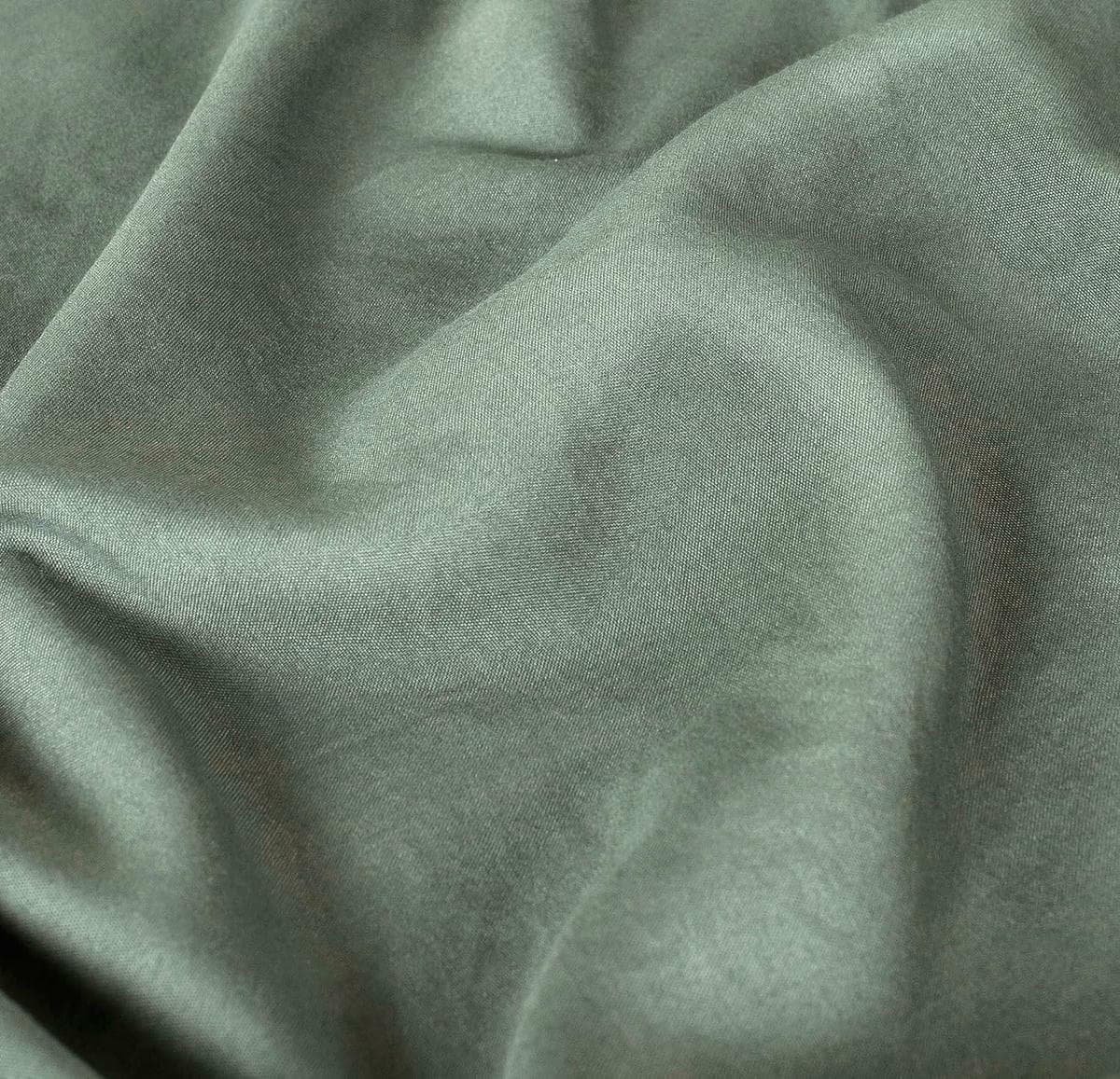 Vintage Washed Microfibre Standard Pillowcases - Set of 2 Luxurious Standard Pillow Covers - Khaki Green - V439-SPKHAKIWM2 V439 SPKHAKIWM2 191054 02