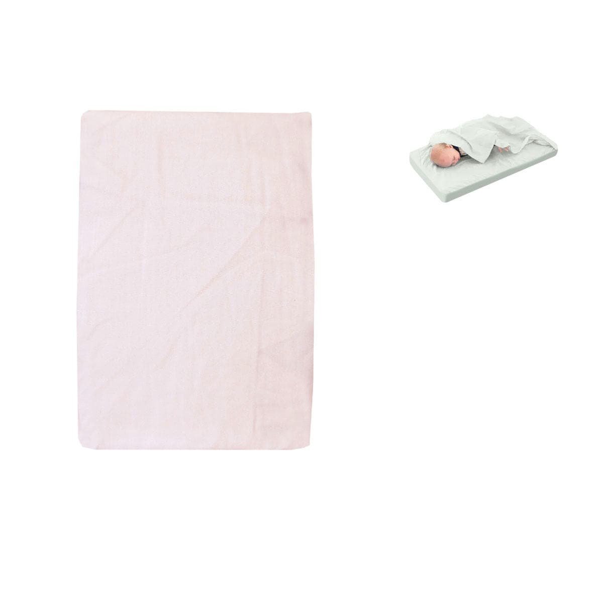 V442 ABR FITTEDS BASSINETSOLID BABYPINK CT 177507 00