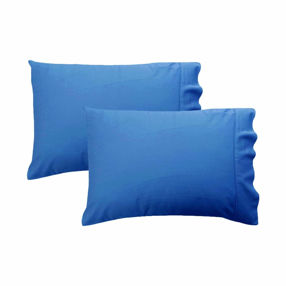 280TC Luxury Percale Standard Pillowcases Steel - V442-ASU-PILLOWC-PERCALESTANDARD-STEEL-ST 280TC Luxury Percale Standard Pillowcases Steel