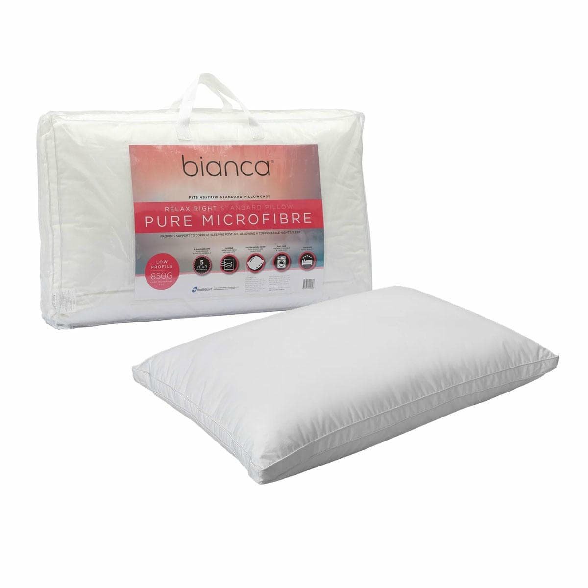 V442 BCA PILLOW RELAXMFLOW WHITE ST 202839 00