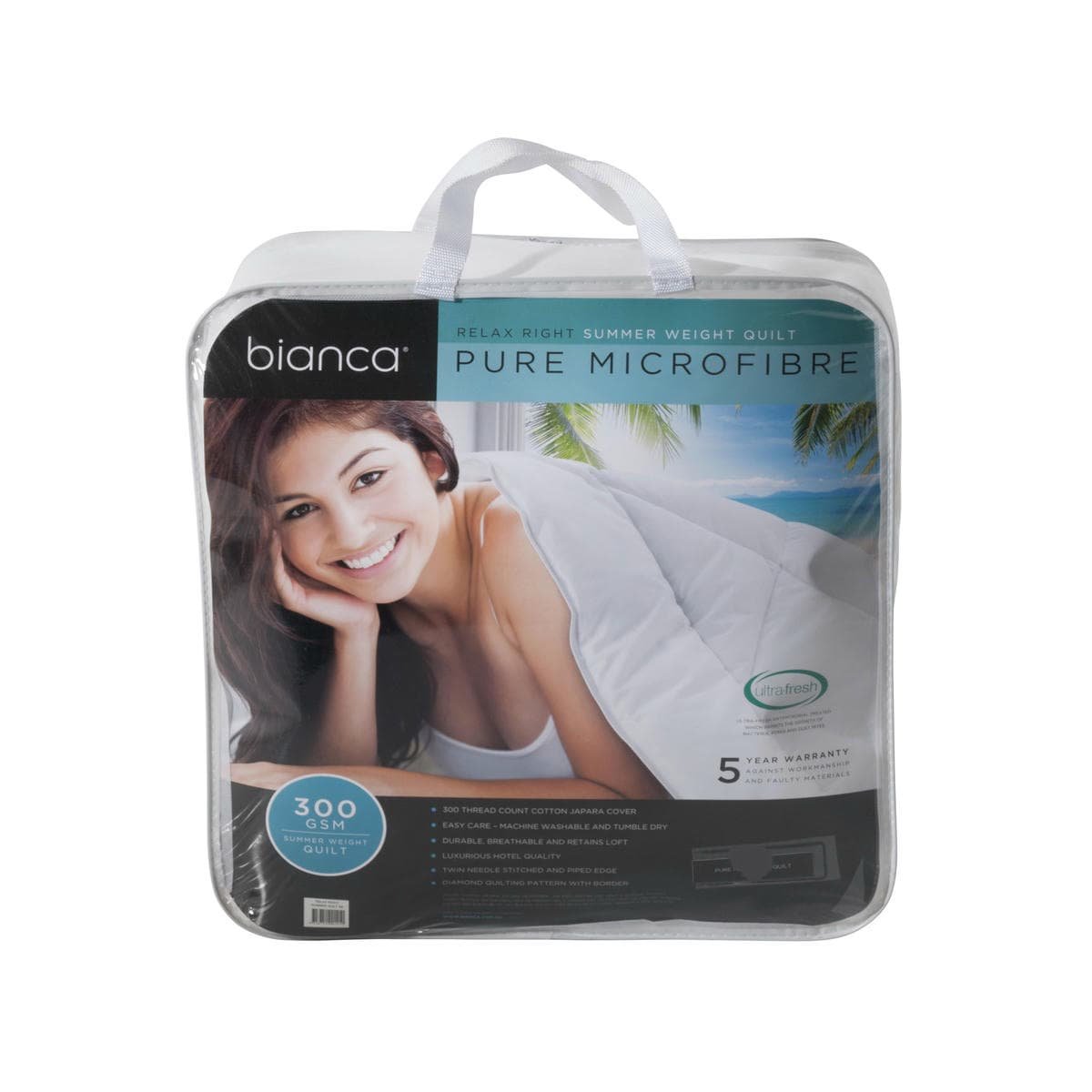 V442 BCA QUILT 300MICROFIBRE WHITE KI 202952 00