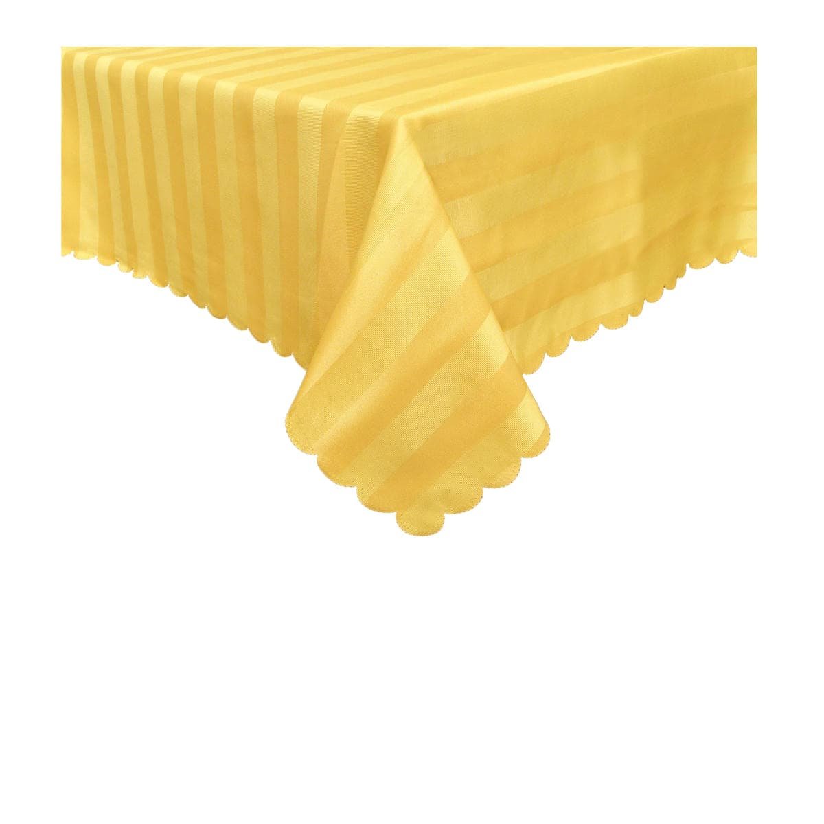 V442 GNA TABLEC WIDESTRIPES180CM YELLOW RE 141633 00