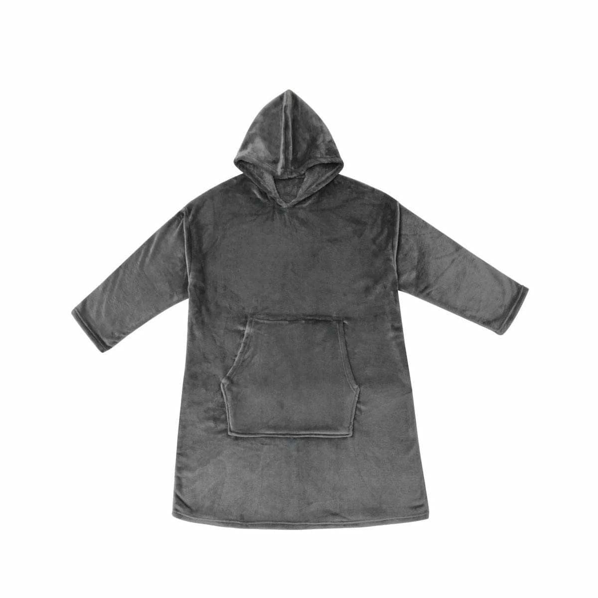 V442 HIN BLANKET HOODIE GREY S 190623 00