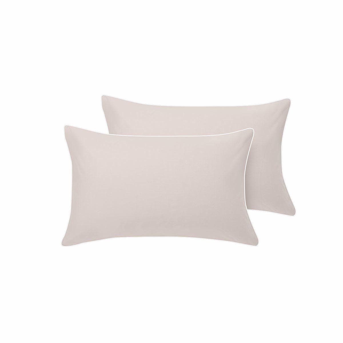 V442 HIN PILLOWC HOTELPIPED WHITENATURAL ST 185274 00