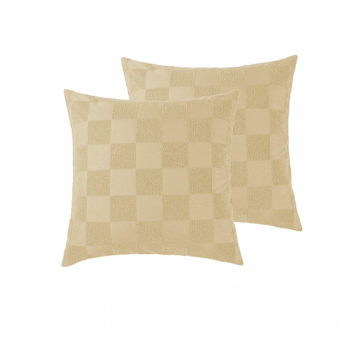 Accessorize Pair of Tipo Safari Chenille European Pillowcases 65 x 65cm - V442-HIN-PILLOWC-TIPO-SAFARI-EU Accessorize Pair of Tipo Safari Chenille European Pillowcases 65 x 65cm