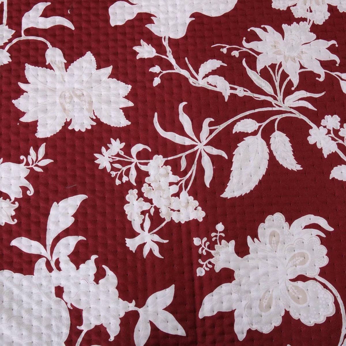 Ramesses Spring Red 3 Pcs Bamboo Blend Ultrosonic Reversible Comforter Set King - V442-KIT-COMFORTER-3PCSSPRING-RED-KI V442 KIT COMFORTER 3PCSSPRING RED KI 173700 03