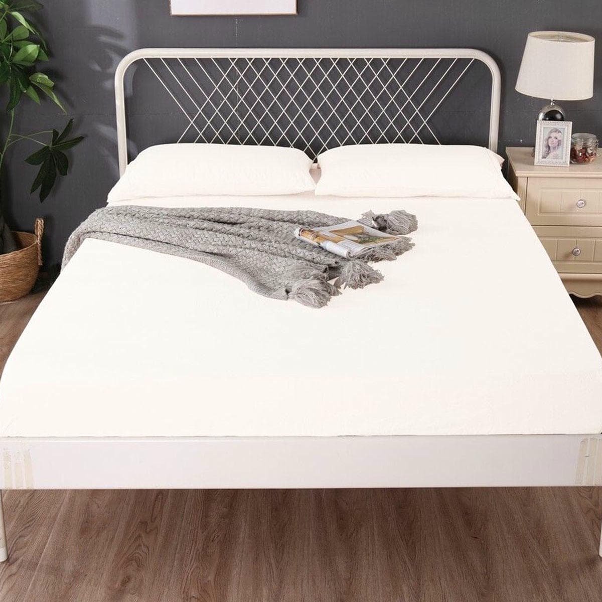 V442 KIT FITTEDSS LINENBAMBOO WHITE DS 174639 00