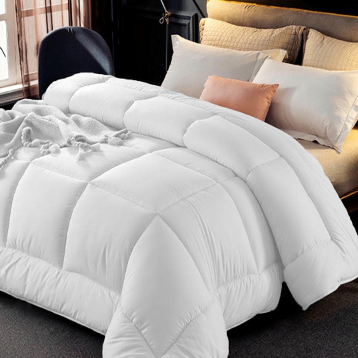 V442 KIT QUILT 800GSMMICROFIBRE WHITE QS 173597 00