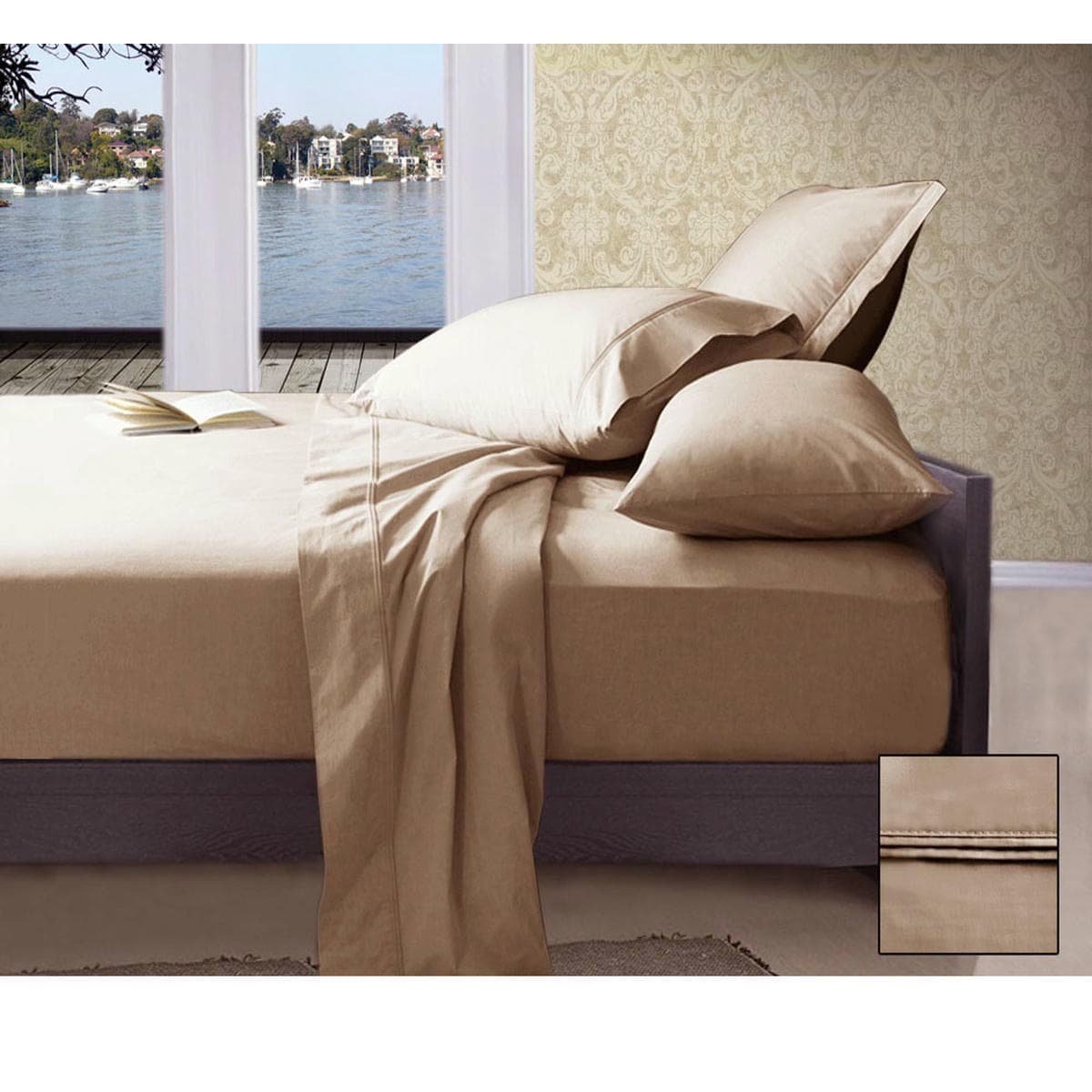 V442 KIT SHEETS PIMAPLAIN LINEN KI 158545 00