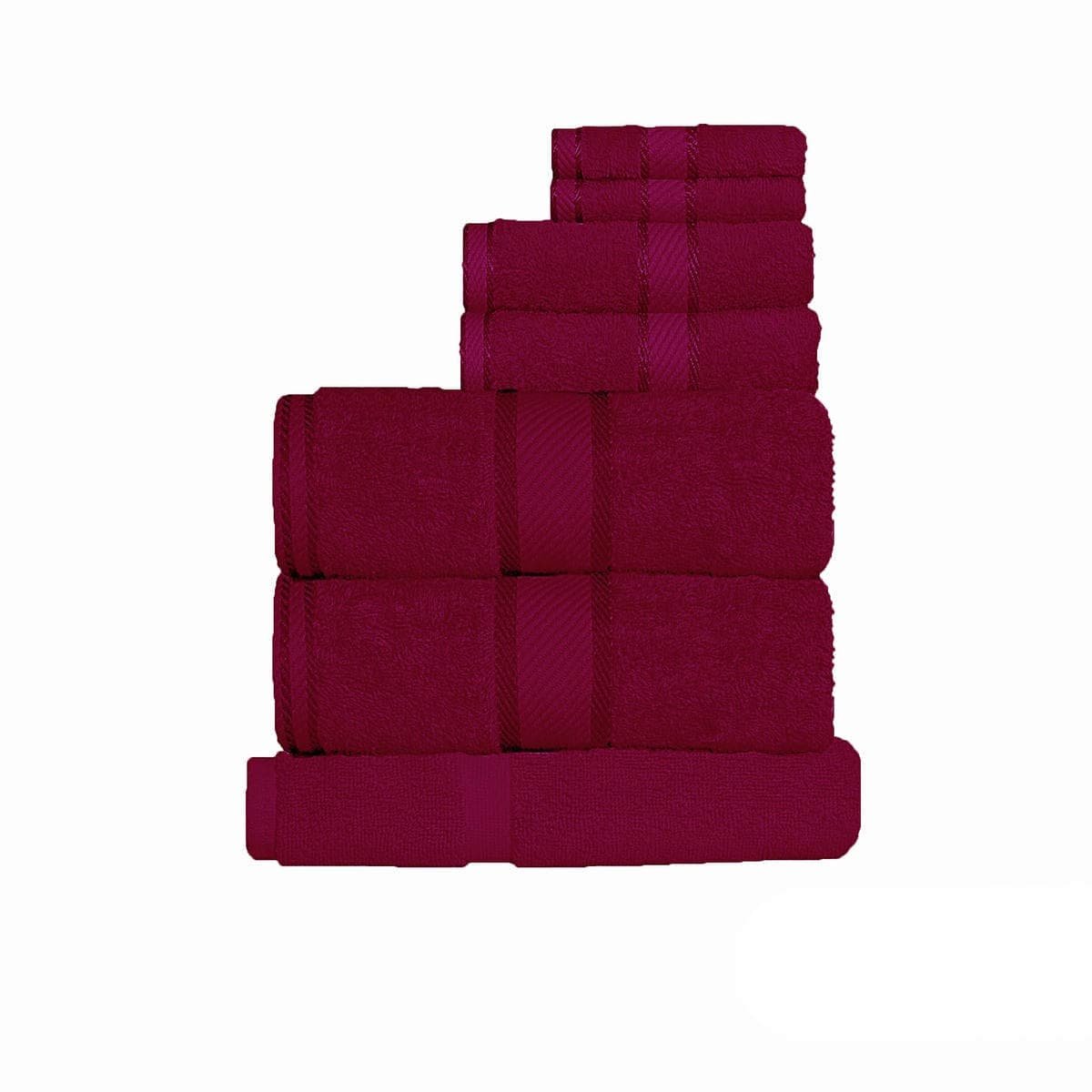 V442 KIT TOWEL 7PTOWEL BURGUNDY 202502260921 00