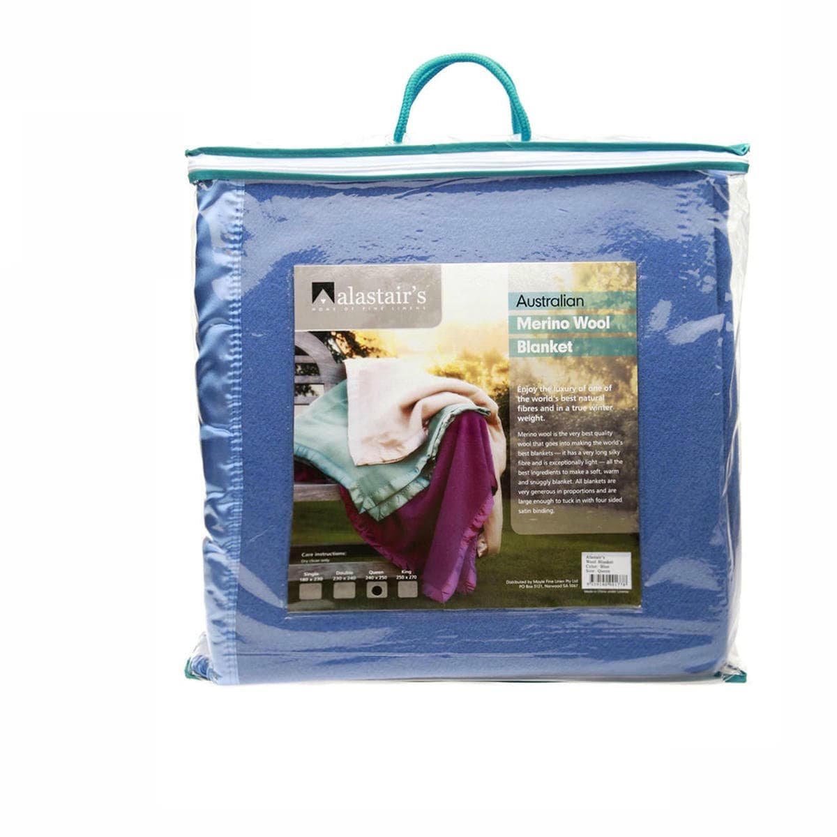 V442 MFL BLANKET WOOL BLUE KI 202898 00