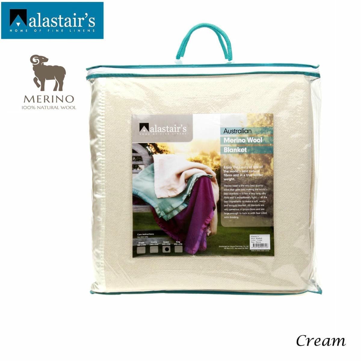 V442 MFL BLANKET WOOL CREAM DS 202900 00