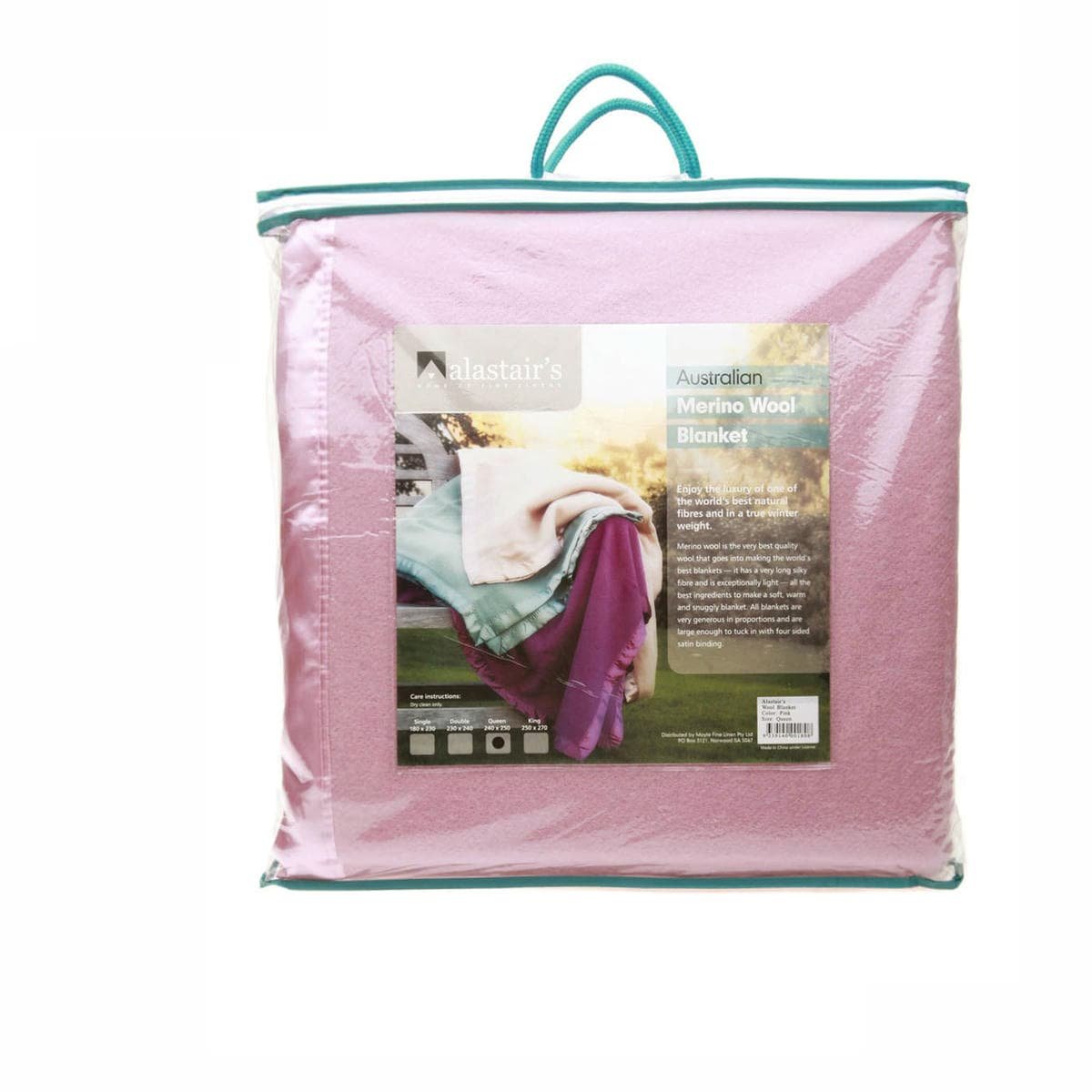 V442 MFL BLANKET WOOL PINK QS 202903 00