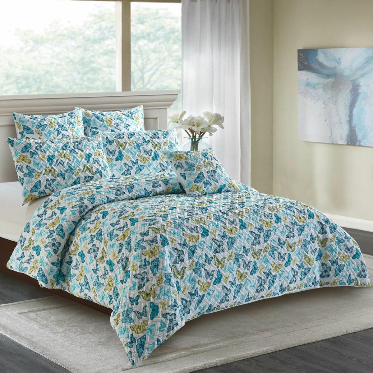V442 MFL QUILTCS BUTTERFLY MULTI QS 213130 00