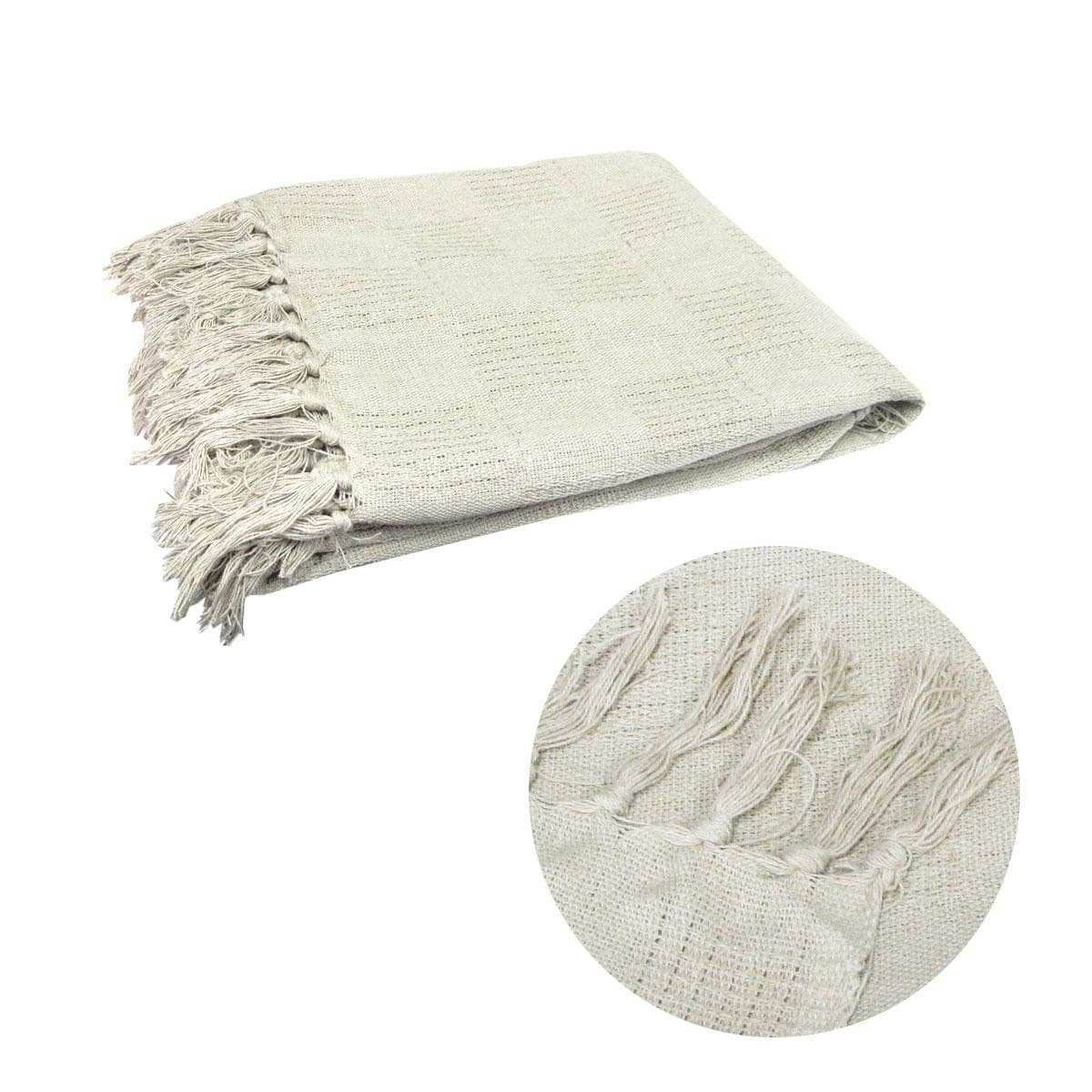 V442 MFL THROW CHECKERBOARD OFFWHITE RE 208824 00