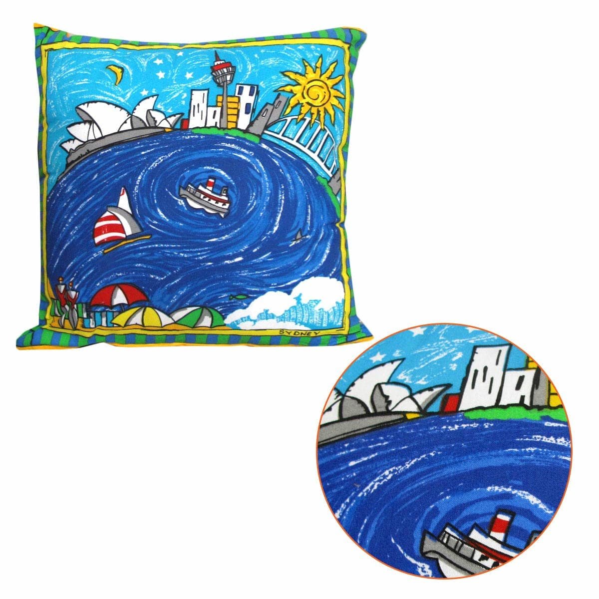 V442 RAP CUSHION SYDNEY MULTI SQ 208794 00