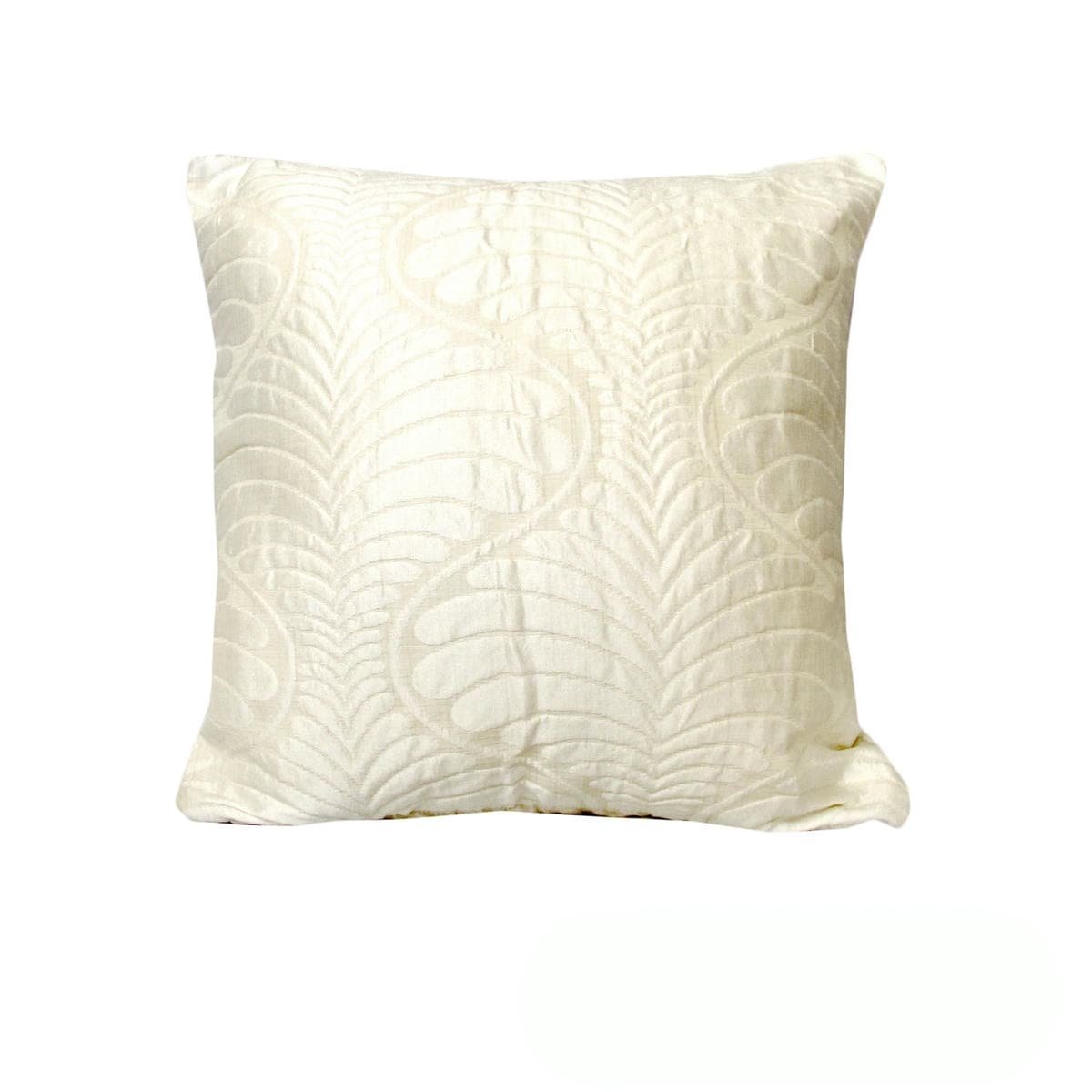V442 RAP CUSHIONC 50CMTUXLEAF IVORY SQ 208758 00