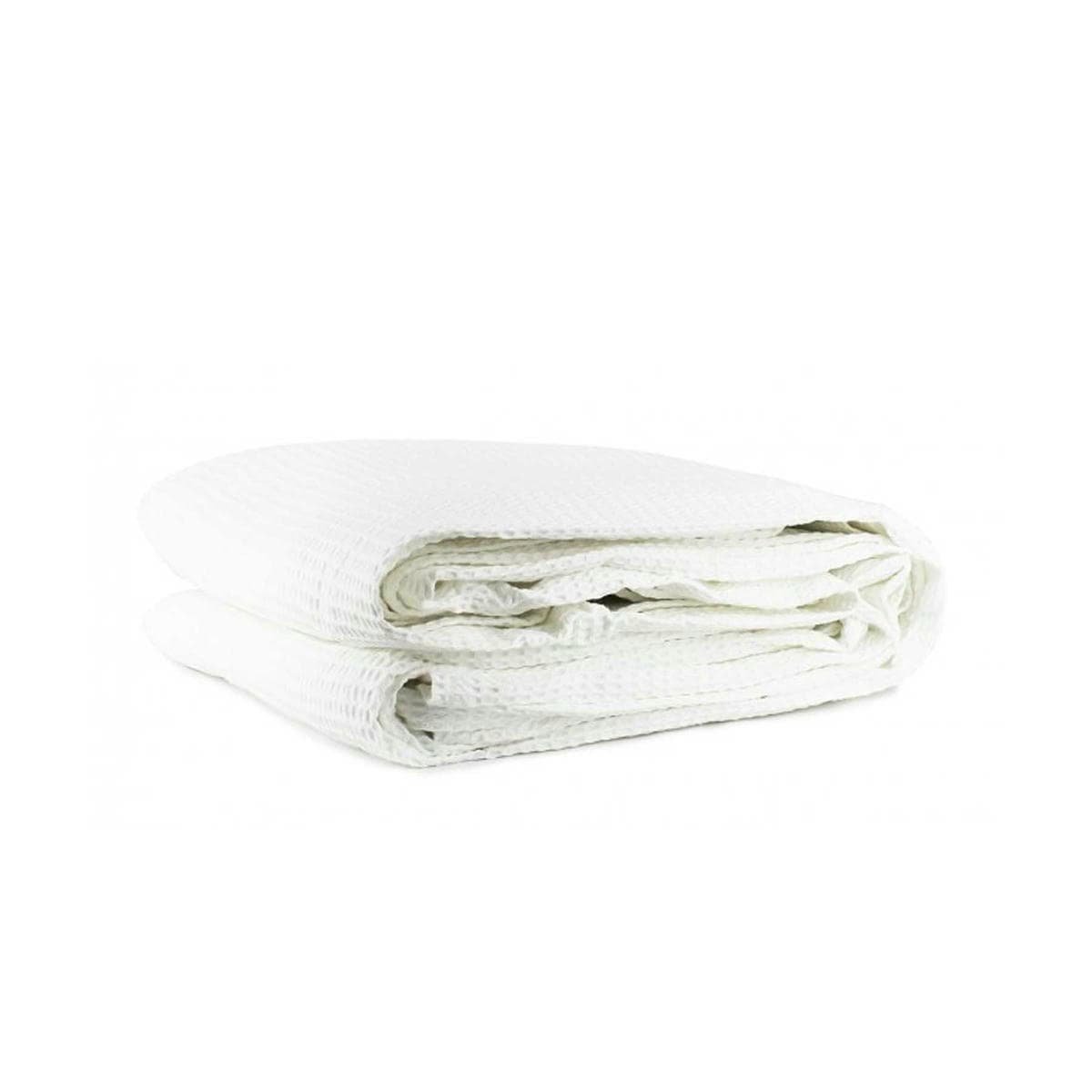 V442 WAM BLANKET COTTONWAFFLE WHITE QS 204883 00