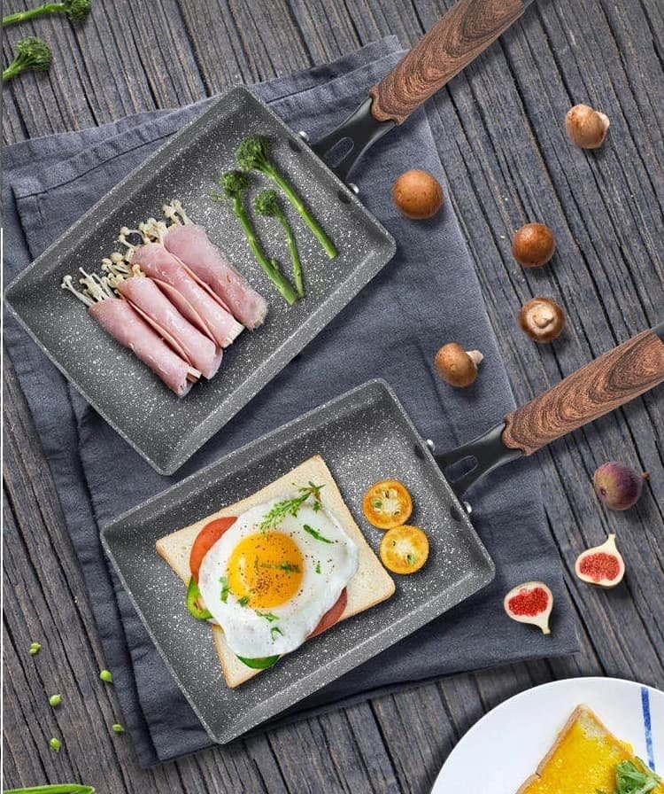 Hello Kitchen Marble Non-stick Tamagoyaki Fry Pan - V445-C230267 Hello Kitchen Marble Non-stick Tamagoyaki Fry Pan - Image 5