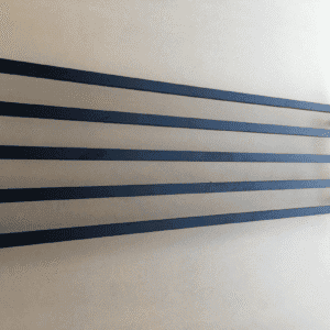 Premium Matte Black Towel Rack - 4 Bars, Square Design, AU Standard, 510x1500mm Wide