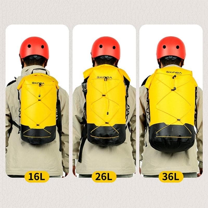 Waterproof Outdoor Stream Tracing Backpack Black 16L - Black-16L - V562-0132805060DBT V562 0132805060DBT 202508290035 03