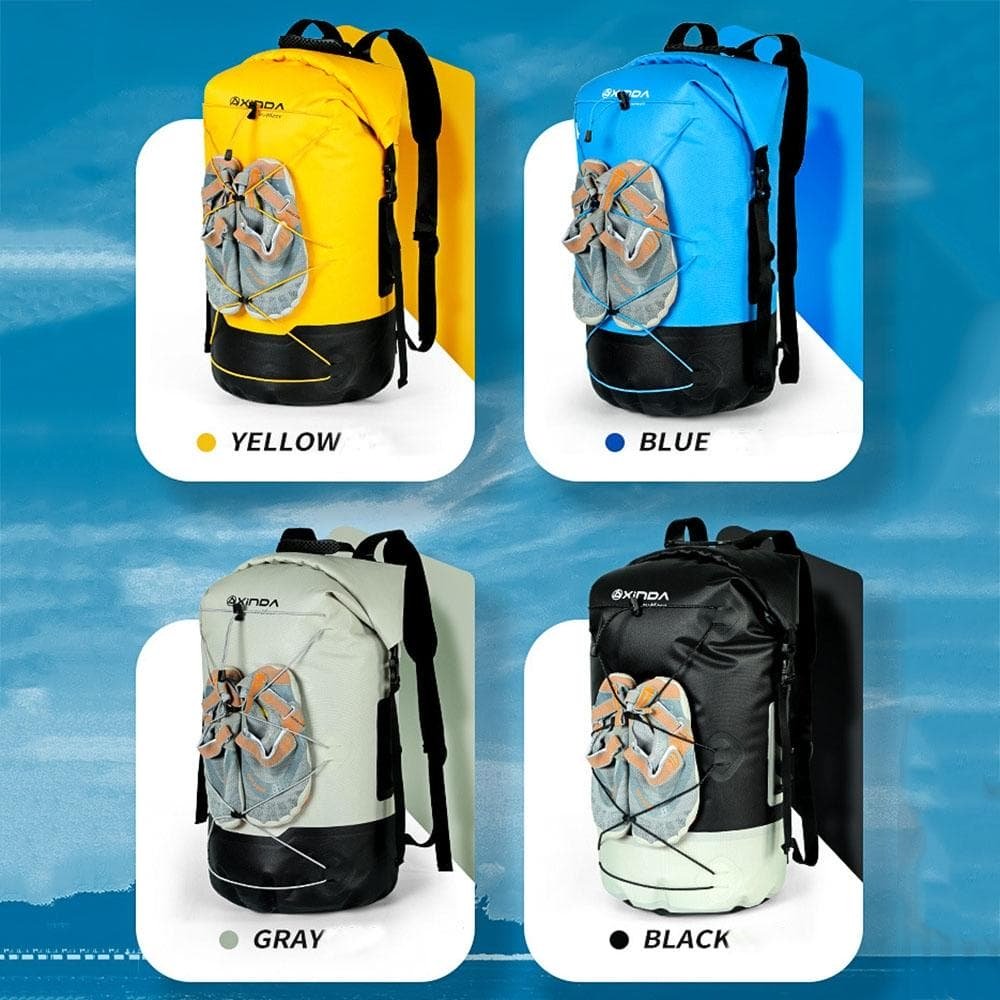 Waterproof Outdoor Stream Tracing Backpack Black 16L - Black-16L - V562-0132805060DBT V562 0132805060DBT 202508290035 14