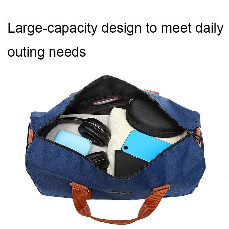 Blue Waterproof Gym Bag with Wet / Dry Separation - 9920 Blue - V562-1043693060DBT V562 1043693060DBT 202503041346 04