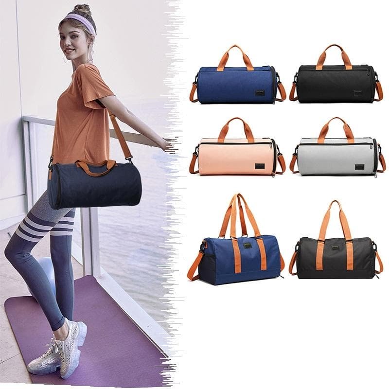 Blue Waterproof Gym Bag with Wet / Dry Separation - 9920 Blue - V562-1043693060DBT V562 1043693060DBT 202503041346 05