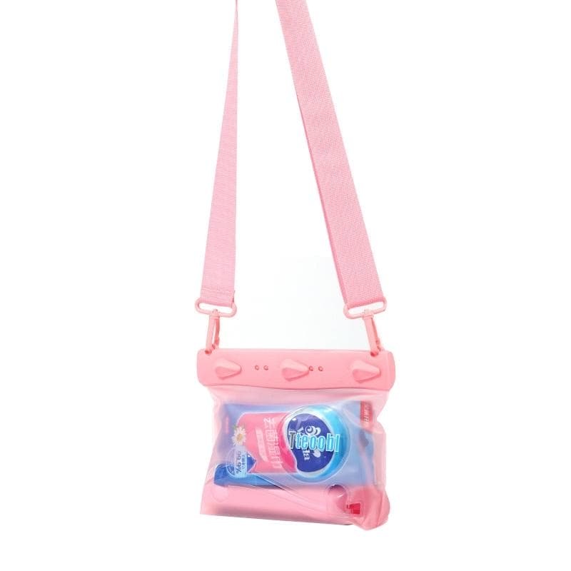 Small Waterproof Crossbody Diving Bag For Drifting And Storage Pink - V562-1067862060DBT V562 1067862060DBT 202508280054 01