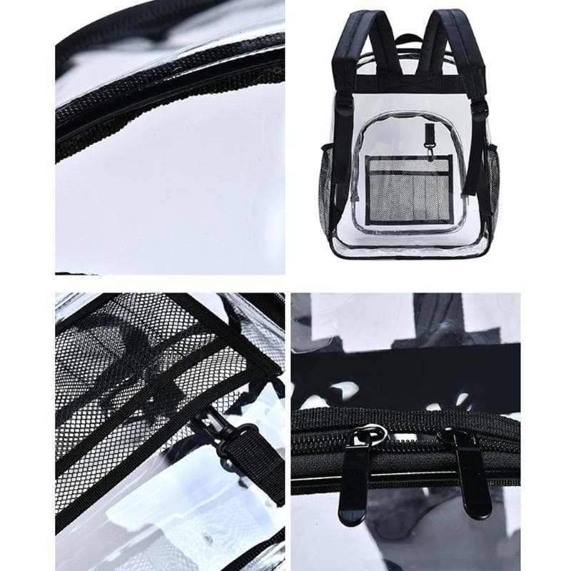 Waterproof Pvc Backpack for Students - Compact and Durable - Purple - V562-1098463060DBT V562 1098463060DBT 202505271251 04