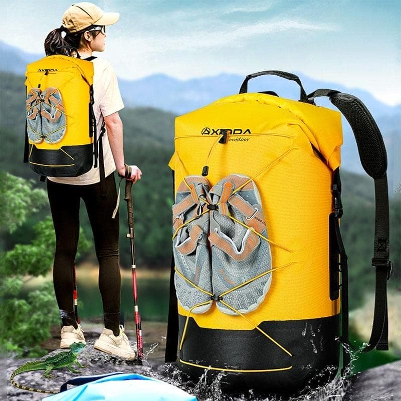 Waterproof Outdoor Stream Tracing Backpack Black 16L - Black-26L - V562-1132805060DBT V562 1132805060DBT 202508290035 06