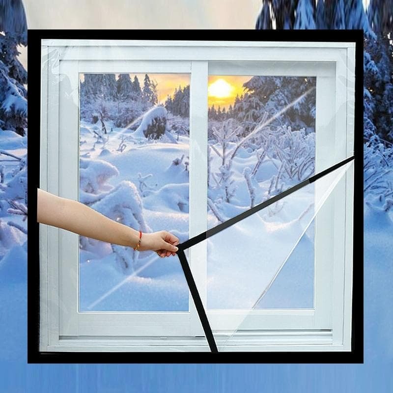 Double-layer Insulation Film for Indoor Windows - Windproof Soundproof Warm - 1.2x0.8m - V562-2075776550DBT V562 2075776550DBT 202505291716 07