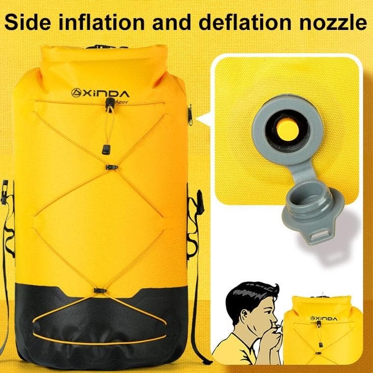 Waterproof Outdoor Stream Tracing Backpack Black 16L - Yellow-36L - V562-3032805060DBT V562 3032805060DBT 202508290040 07